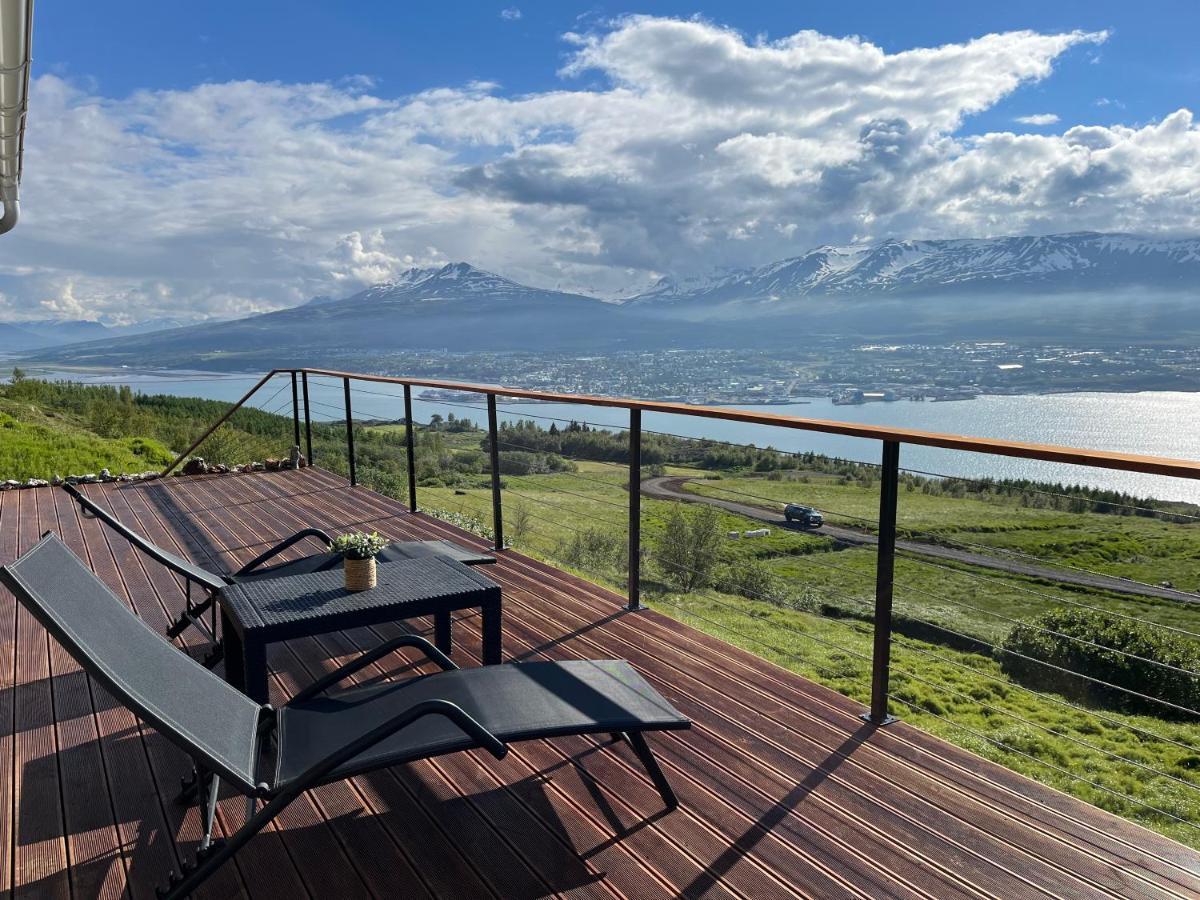 Akureyri - Cabin With An Amazing View 빌라 외부 사진